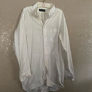 Executive collection white dress shirt Large